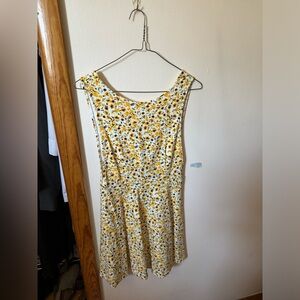 Forever 21 Sunflower Mini-Dress